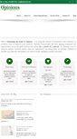Mobile Screenshot of opinionsinc.com